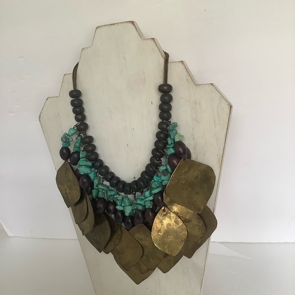 Jewelry - VINTAGE BRASS NECKLACE